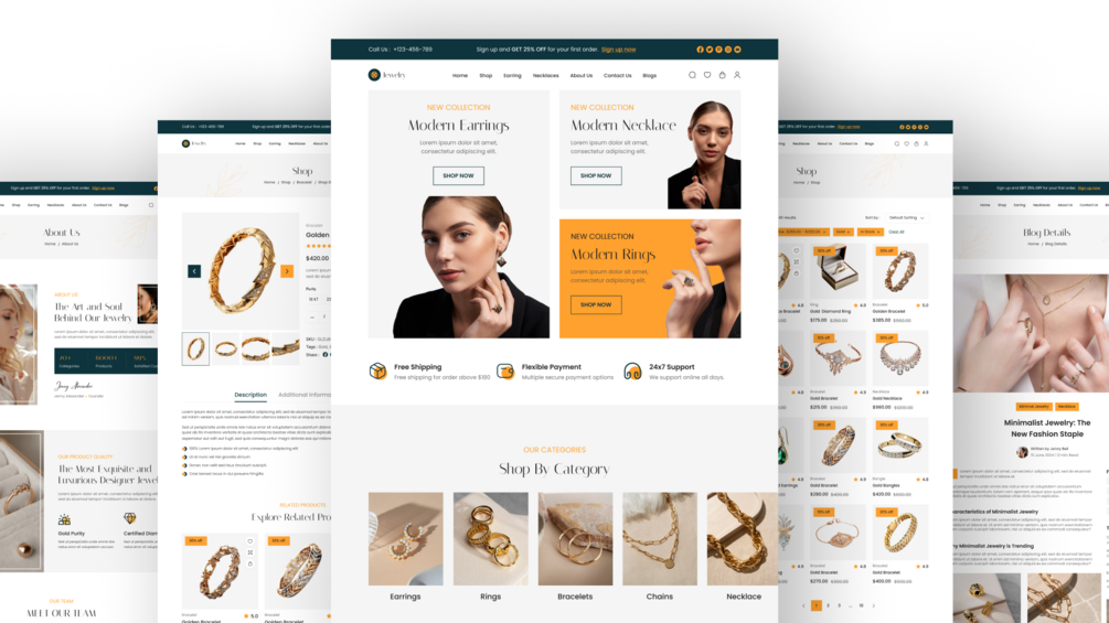 Modern, responsive website development